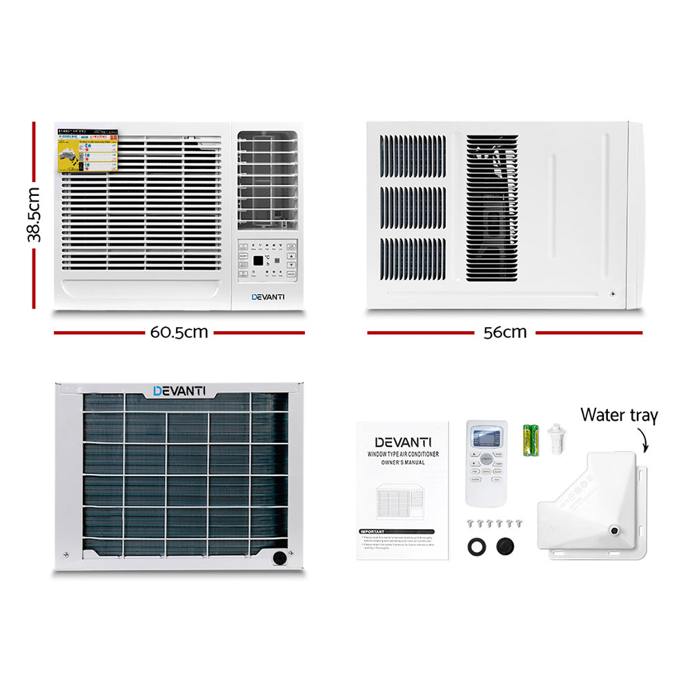 Devanti Window Air Conditioner 2.7kW - 0