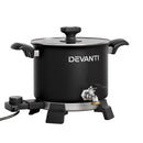 Devanti 5L Wax Melter Candle Making 1200W Melting Pot Furnace Quick Pour Spout Soy Soap-1