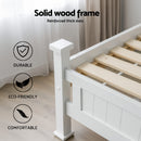 Artiss King Single Bed Frame and Bedside Table-5