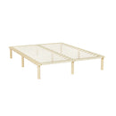 Artiss Bed Frame Queen Size Wooden Base Mattress Platform Timber Pine AMBA-1