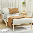Artiss Bed Frame Single Size Wooden Base Mattress Platform Timber Pine AMBA-7