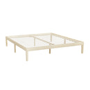 Artiss Bed Frame King Size Wooden Base Mattress Platform Timber Pine BRUNO-1