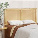 Artiss Bed Frame Double Size with Rattan Headboard Wooden Bed Base BRUNO-5