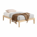 Artiss Bed Frame Single Size Wooden Base Mattress Platform Timber Pine BRUNO-7