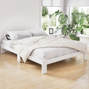 Artiss Bed Frame Double Size Wooden White JADE-8