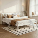 Artiss Double Full Size Wooden Bed Frame SOFIE Pine Timber Mattress Base Bedroom-1
