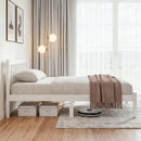 Artiss Bed Frame Queen Size Wooden White SOFIE-6
