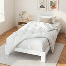 Artiss Bed Frame King Single Size Wooden Mattress Base Timber Platform JADE-7