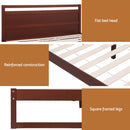 Artiss Bed Frame King Single Size Wooden Walnut WITTON-6