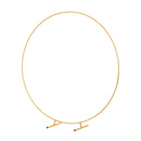 2M Round Backdrop Stand Wedding Background Decoration Party Flower Balloon Display-3