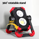 Giantz Work Light Rechargeable Torch USB Cordless LED Lamp Rotation Folding-6