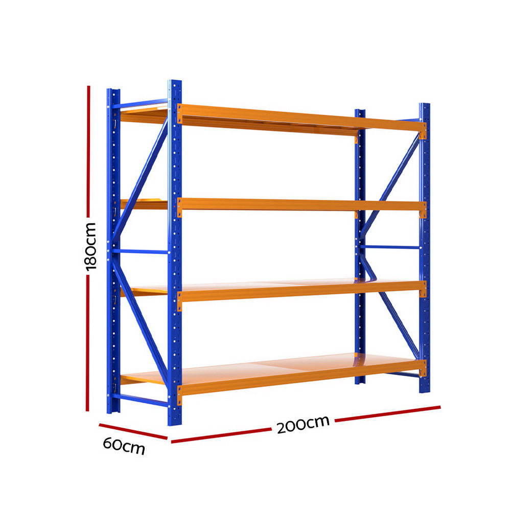 Giantz 2Mx1.8M Warehouse Shelving Garage Rack - 0