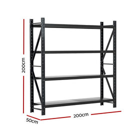 Giantz 2Mx2M Warehouse Shelving Garage Rack - 0