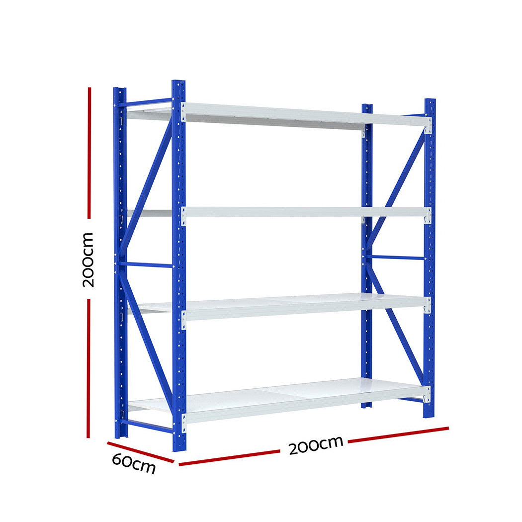 Giantz 2Mx2M Warehouse Shelving Garage Rack - 0