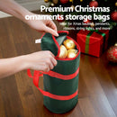 Jingle Jollys Christmas Baubles Storage Bag Xmas Ornaments Bag Container Green-6