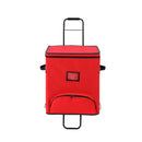 Jingle Jollys Christmas Baubles Storage Cart Roller 125 Dividers-3