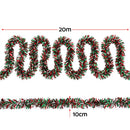 Jingle Jollys 20M Christmas Tinsel Garland Mixed Colors Xmas Party Decoration-2