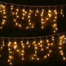 Jingle Jollys 32M Christmas Lights Icicle String Light 960 LED Decor Warm White-9