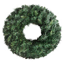 Jingle Jollys Christmas Wreath 60cm Artificial Green Garland Door Decoration 420 Tips Xmas Bush-1