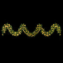 Jingle Jollys 5M Christmas Garland LED Lights Party Xmas Decorations 380 TIPS-1