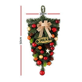 Jingle Jollys Hanging Christmas Garland 50CM Ornaments Party Decorations - 0