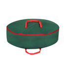 Jingle Jollys Christmas Garland Wreath Storage Bag Baubles Ornaments Container-3