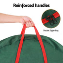 Jingle Jollys Christmas Garland Wreath Storage Bag Baubles Ornaments Container-6