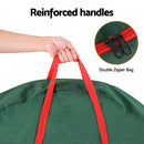 Jingle Jollys Christmas Garland Wreath Storage Bag Baubles Ornaments Container-6