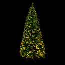 Jingle Jollys 1.8m Christmas Tree Optic Fibre LED Xmas tree Warm White-1