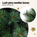 Jingle Jollys Christmas Tree 1.5+1m LED Xmas Palm Tree Party Decorations 2 in 1-6