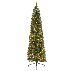 Jingle Jollys Christmas Tree 2.1M Corner Xmas Tree Party Decorations 430 Tips - 0