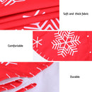 Jingle Jollys Christmas Tree Skirt 120cm Snowflake Ornaments Party Decorations-5