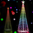 1.8M Christmas Tree 265 LED RGB Fairy Lights Jingle Jollys-7