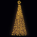 3.6M Christmas Tree LED Solar Warm Jingle Jollys-1