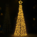 3.6M Christmas Tree LED Solar Warm Jingle Jollys-8
