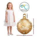 Jingle Jollys Christmas Inflatable Ball Bauble 60cm Outdoor Decoration Gold-3