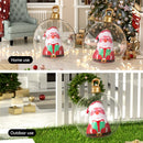 Jingle Jollys Christmas Inflatable Ball 60cm Santa Decoration Giant Bauble Clear-6