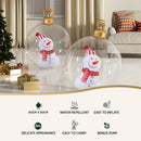 Jingle Jollys Christmas Inflatable Ball 60cm Snowman Decoration Giant Bauble-5