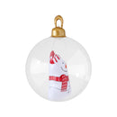 Jingle Jollys Christmas Inflatable Ball 60cm Snowman Decoration Giant Bauble-3