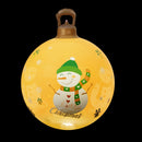 Jingle Jollys Christmas Inflatable Ball 60cm Led Illuminated Snowman Xmas Decor-2