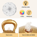 Jingle Jollys Christmas Inflatable Ball 60cm Led Illuminated Snowman Xmas Decor-6