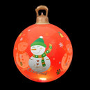 Jingle Jollys Christmas Inflatable Ball 60cm Illuminated Led Snowman Xmas Decor-2