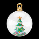 Jingle Jollys Christmas Inflatable Ball 60cm Tree Decoration Giant Bauble Clear-2
