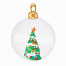 Jingle Jollys Christmas Inflatable Ball 60cm Tree Decoration Giant Bauble Clear-5