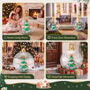 Jingle Jollys Christmas Inflatable Ball 60cm Tree Decoration Giant Bauble Clear-8