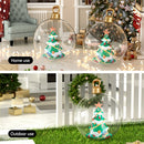 Jingle Jollys Christmas Inflatable Ball 60cm Tree Decoration Giant Bauble Clear-5
