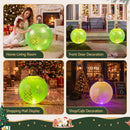 Jingle Jollys Christmas Inflatable Ball 60cm Led Illuminated Xmas Decoration-9