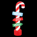 Jingle Jollys Christmas Inflatable Candy Pole 2.4M Illuminated Decorations-1