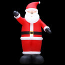 Jingle Jollys Christmas Inflatable Santa 5M Illuminated Decorations-1