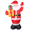 Jingle Jollys Christmas Inflatable Santa 2.4M Illuminated Decorations-3